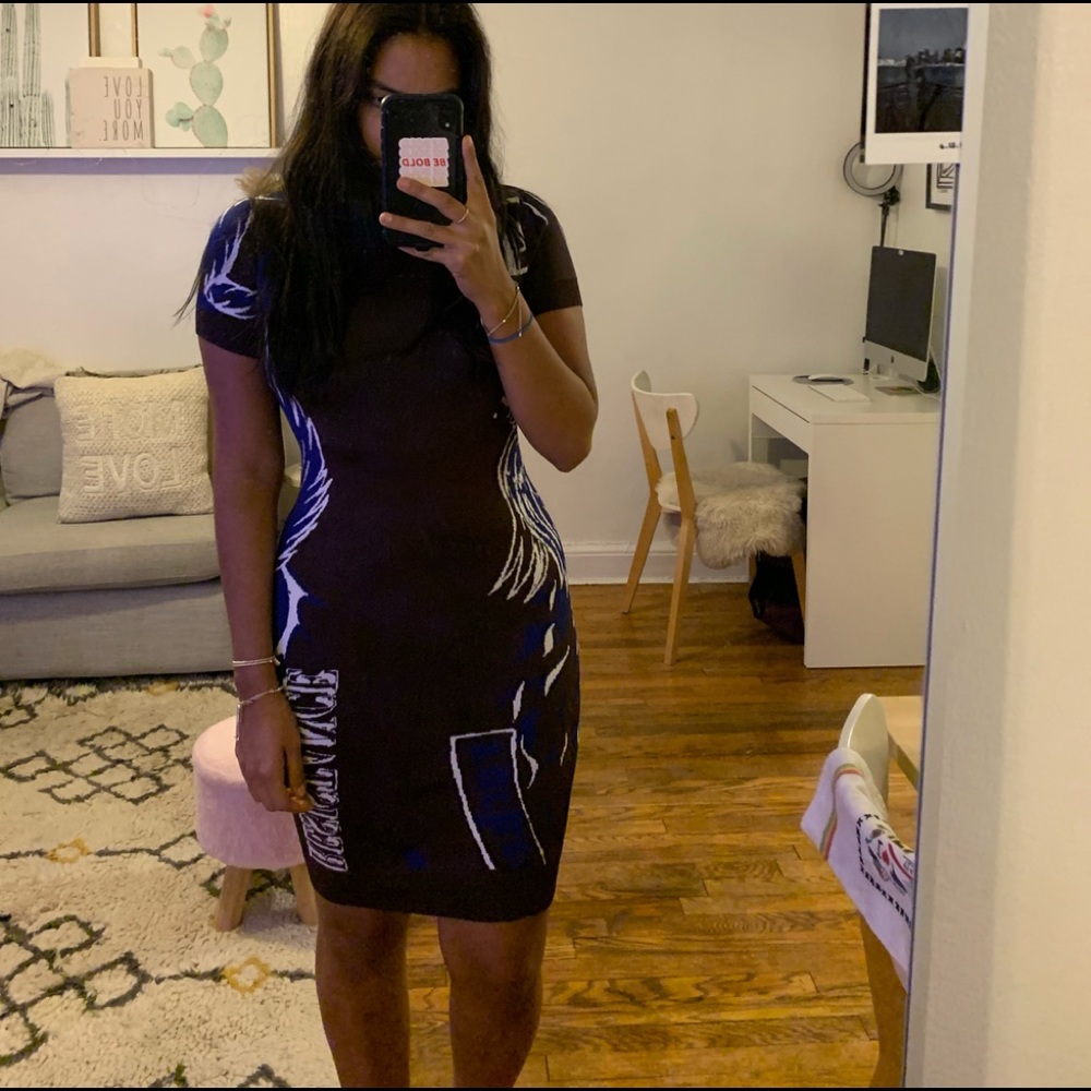 COPY - COPY - Diesel black and gold dress